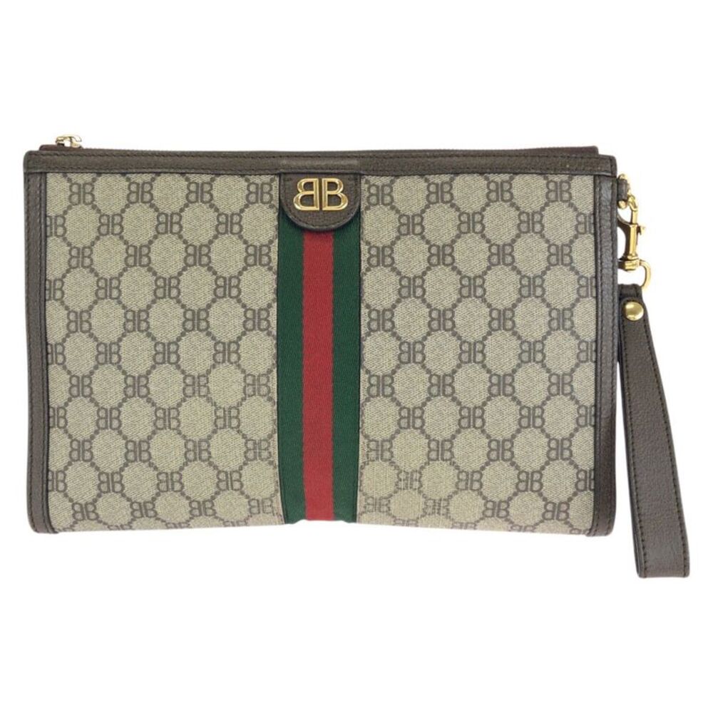 Balenciaga The Hacker Project PVC clutch bag